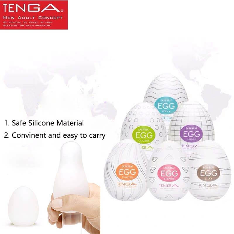 Tenga Eggs Sex Toy Deep Throat Masturbator - Adult Toys
