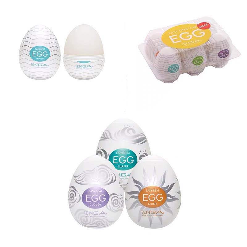 Tenga Eggs Sex Toy Deep Throat Masturbator - Adult Toys