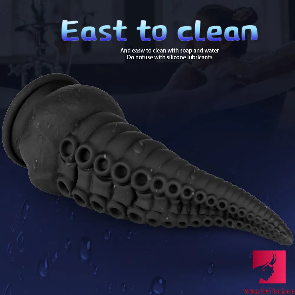 8.07in Weird Octopus Soft Tentacle Animal Dildo For BDSM Game