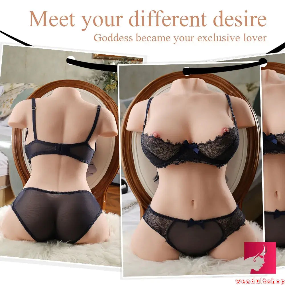 16.98lb Soft 3D Channel Design Sex Doll Torso With Pussy and Anus