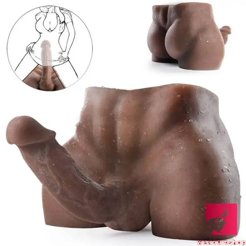 Premium Tanned Male Torso Doll With Dildo For Women Fucking Premium Tanned Male Torso Doll With Dildo For Women Fucking