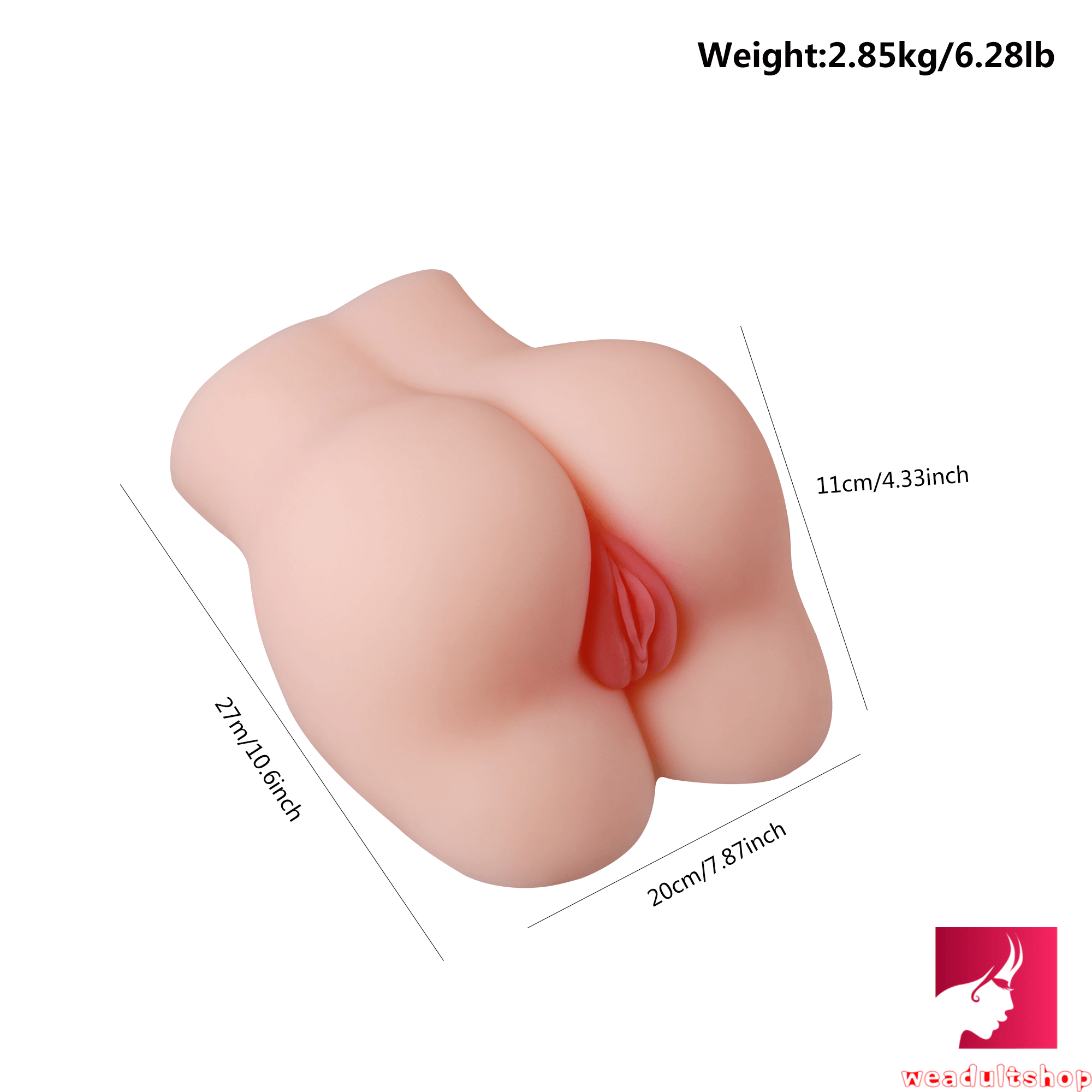 Big Butt Toy Life Size Female Doll Pussy Sex Torso Weadultshop