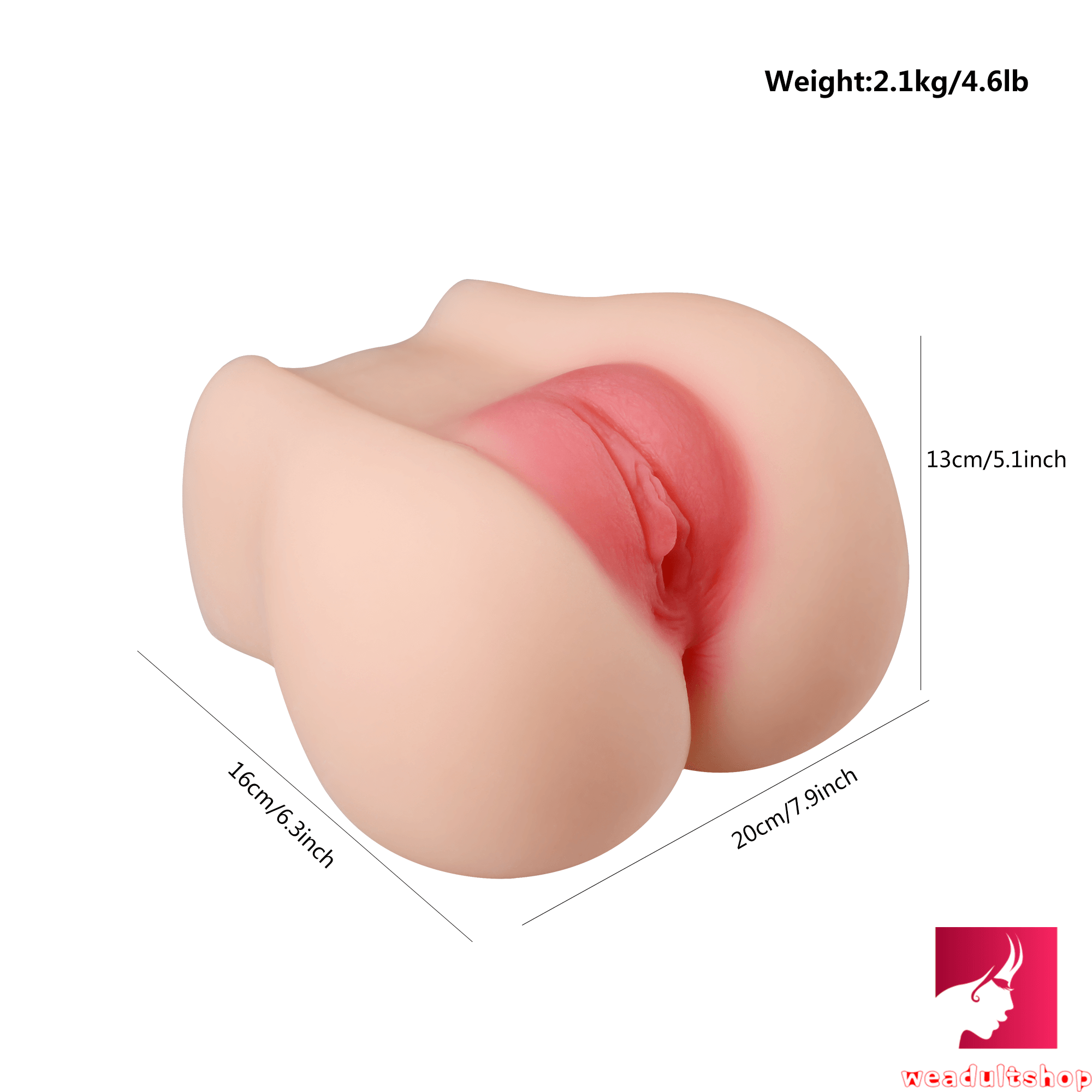 4.63lb Real Touching Feeling Soft Sex Doll Torso For Men Fuck