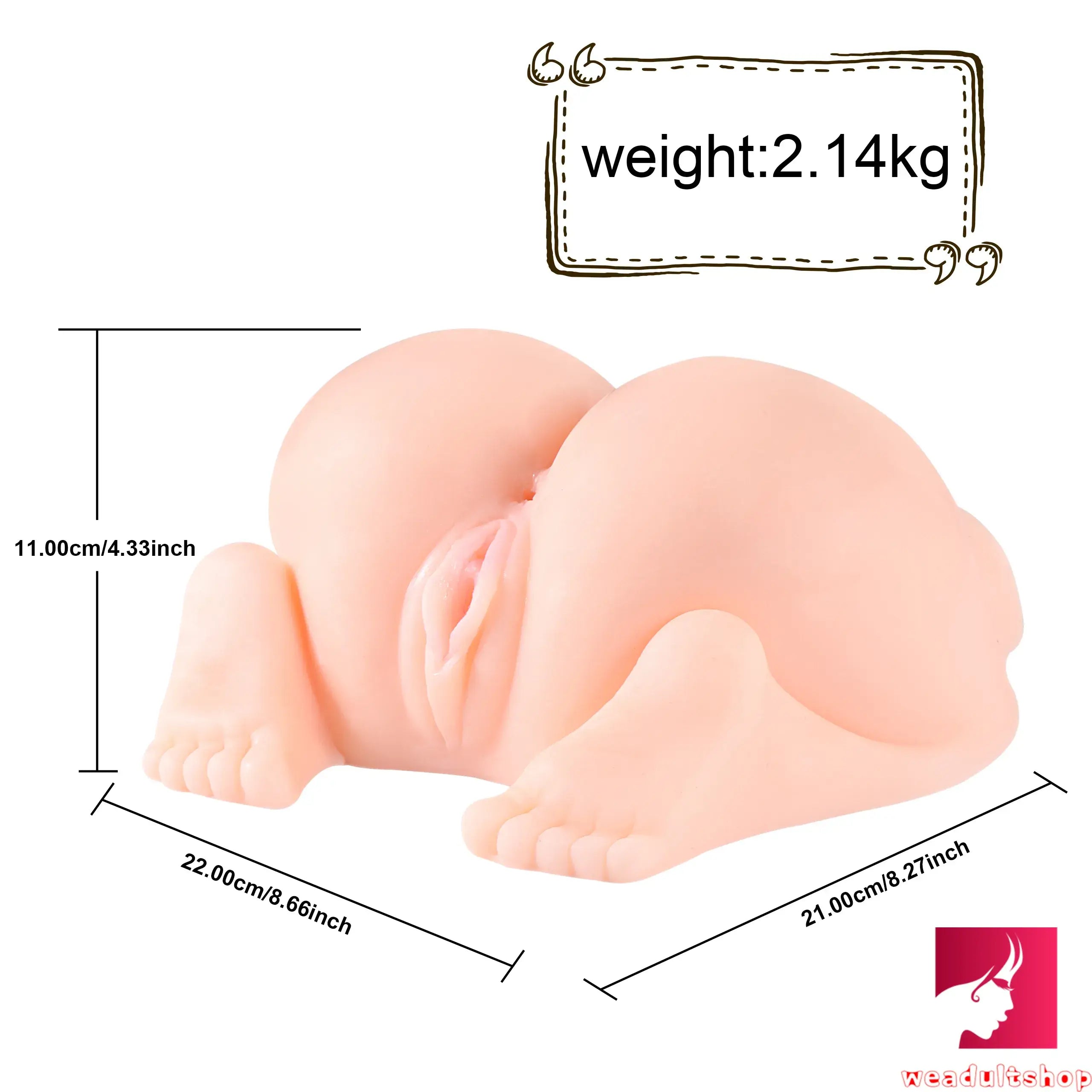 6.17lb Doggy Style Premium TPR Sex Doll Torso For Orgasm Fun