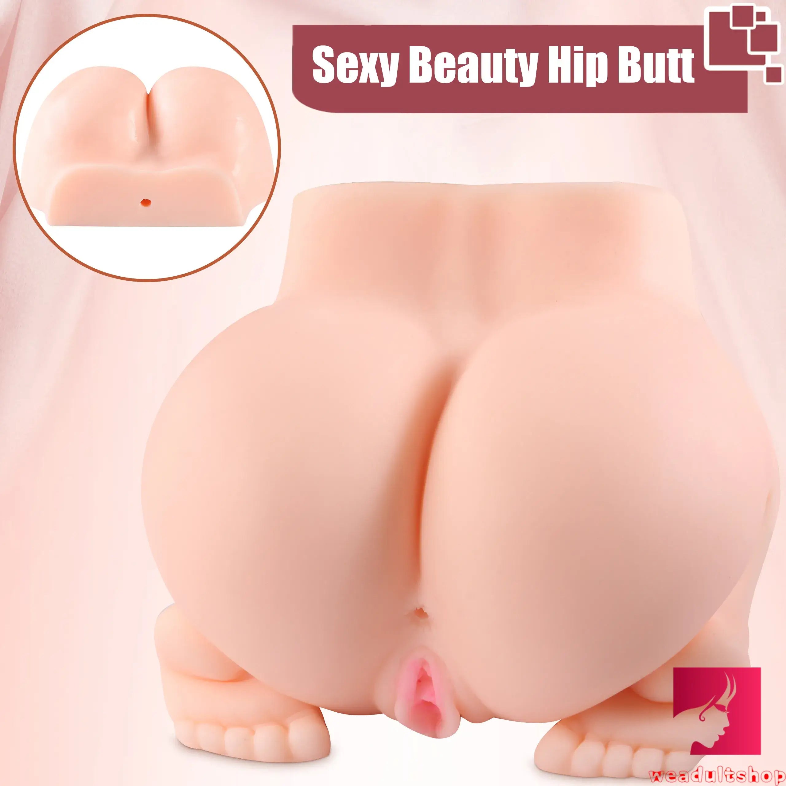 6.17lb Doggy Style Premium TPR Sex Doll Torso For Orgasm Fun