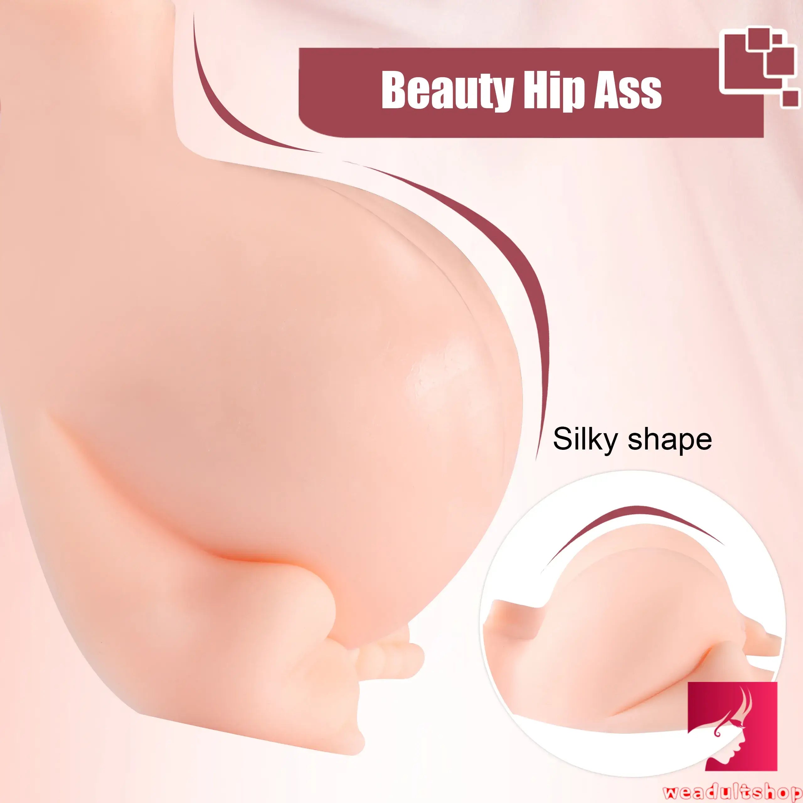 6.17lb Doggy Style Premium TPR Sex Doll Torso For Orgasm Fun