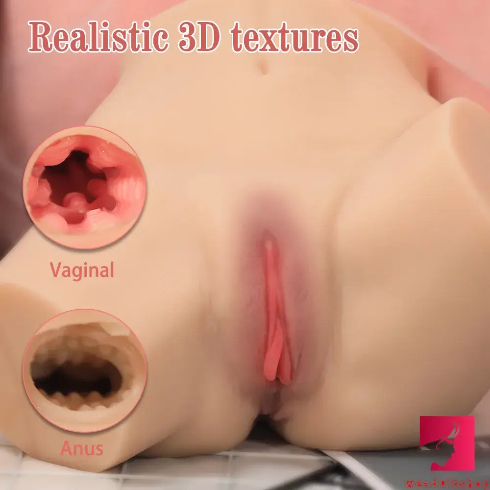 5.88lb Pretty Soft Tender Vagina Sex Doll Torso With Tight Anus