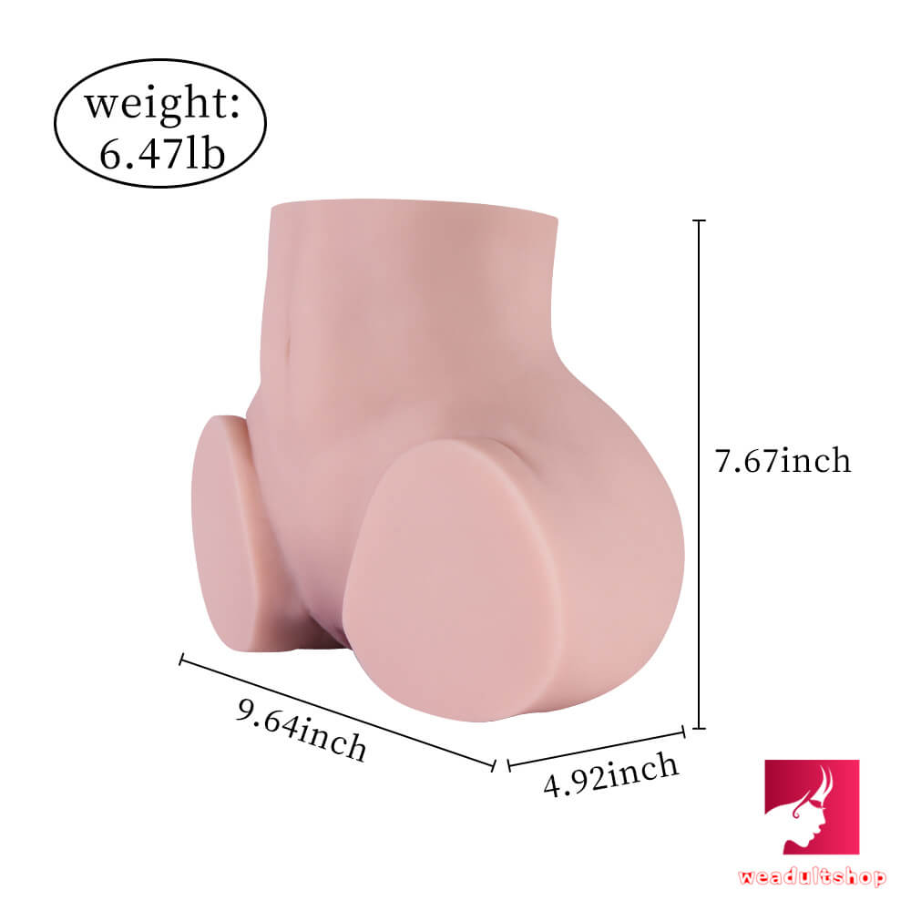 6.47lb Big Ass Torso Masturbator With Tender Pink Pussy Sex Toy