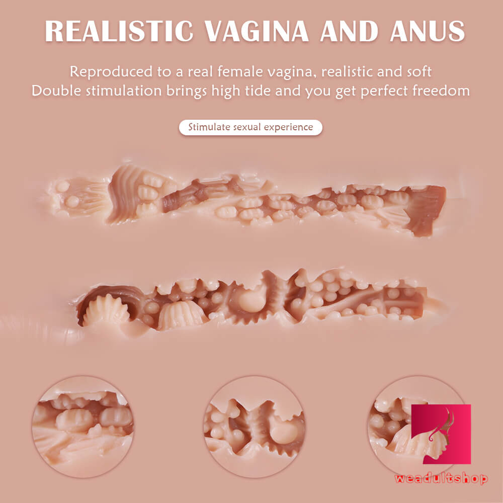 9.26lb Beautiful Big Ass Men Masturbator For Anus Vagina Sex