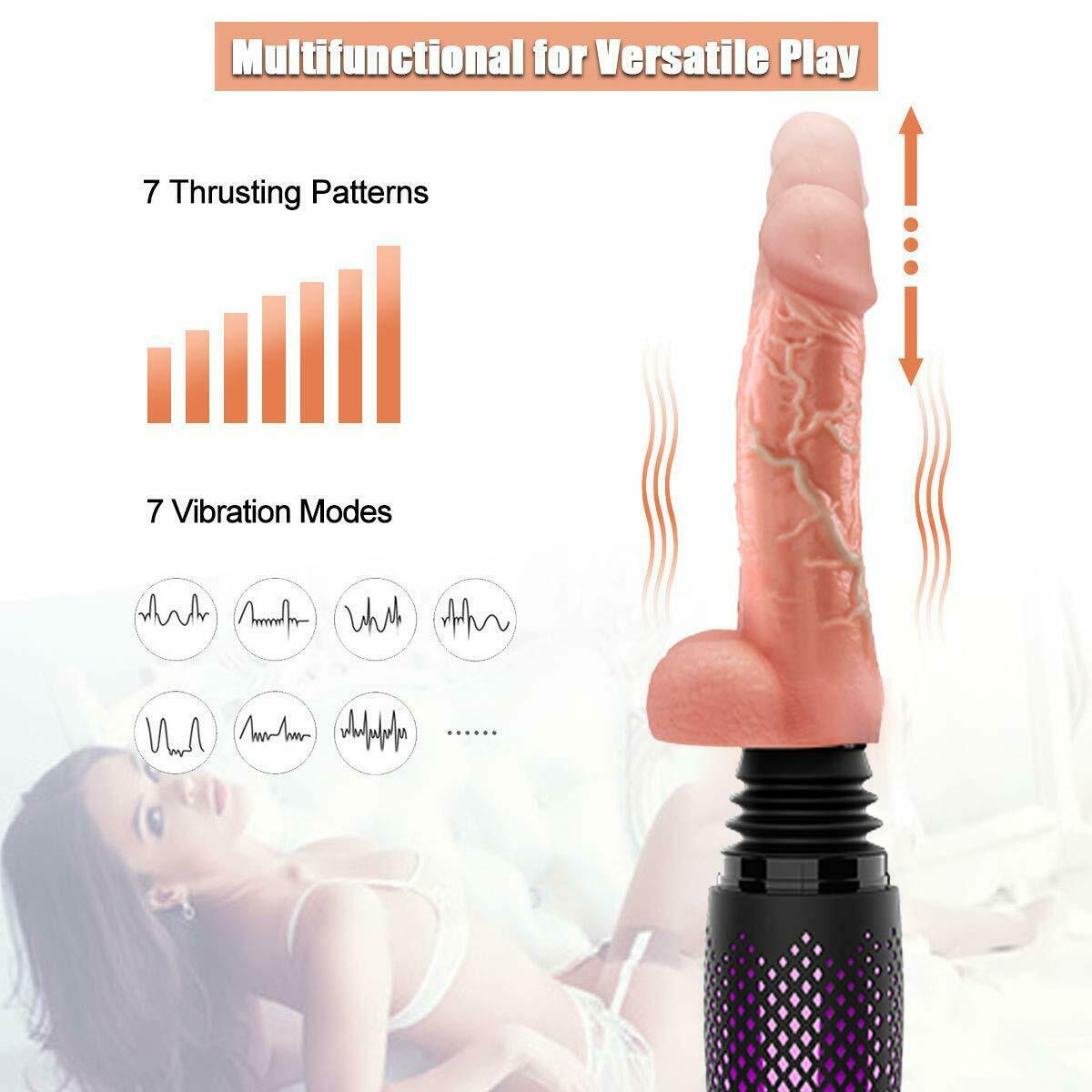 Dibe Super Mini Sex Machine Thrusting Dildo For Women Gay Lesbian - Adult Toys