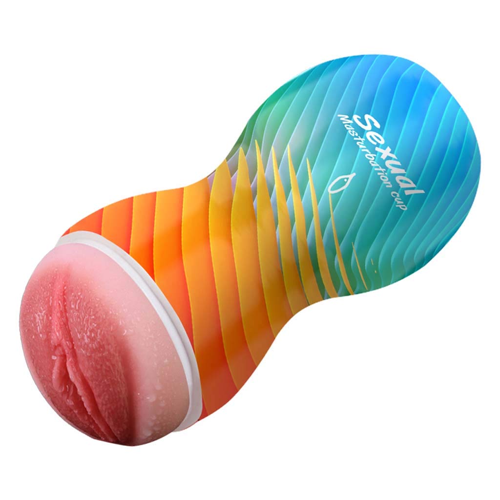 Portable Mute Male Vagina Pocket Pussy Penis Masturbation Toy - Adult Toys