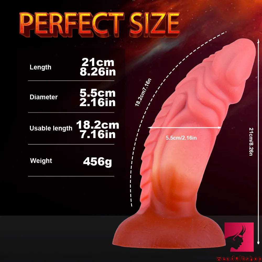 7.87in Fantay Monster Silicone Dildo Animal BDSM Love Toy