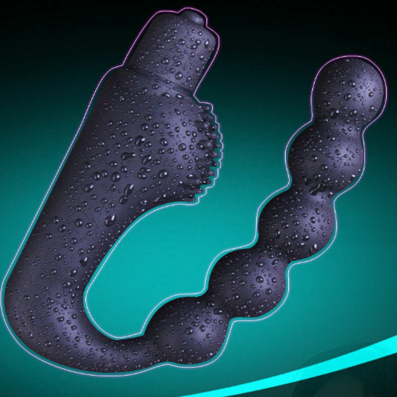 Male Prostate Massage Butt Plug 10 Frequencies Vibrating Sex Toy - Adult Toys