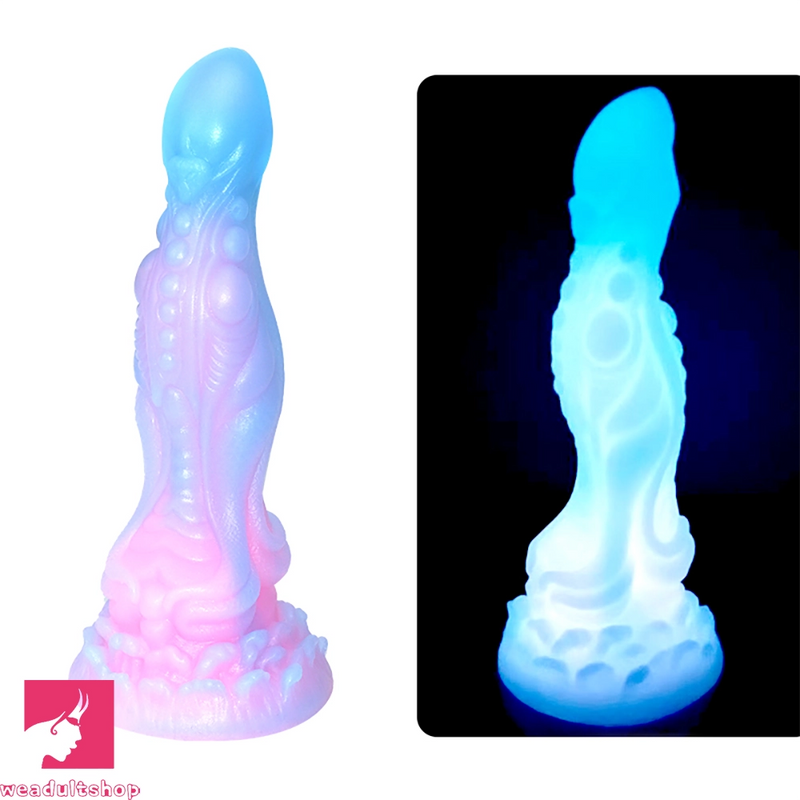 10.2in Luminous Soft Monster Silicone Big Dildo For Prostate Masturbation