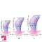 3.38in 4.56in 5.53in Small Butt Plug Dildo For Men Women Fucking Clit