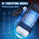 Full Thrusting Vibrating Heating Hands Free Automatic Masturbator