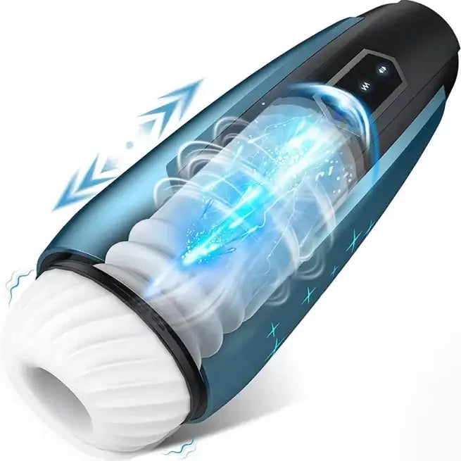 Upgraded Powerful Thrusting Vibrating Automatic Male Masturbator Upgraded Powerful Thrusting Vibrating Automatic Male Masturbator