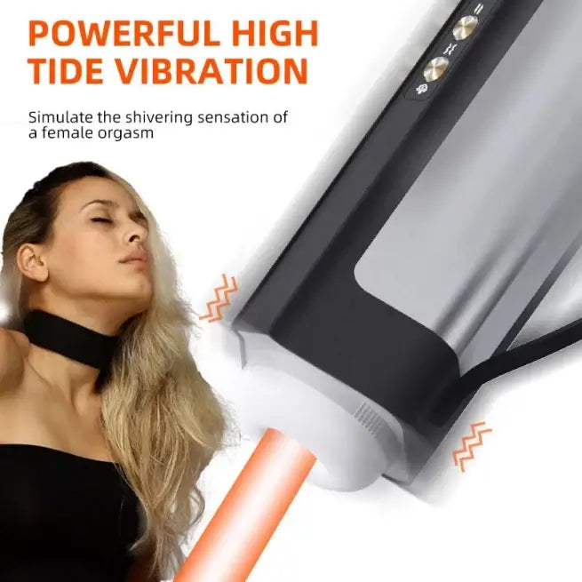 Voice-controlled Vibrating Thrusting Heating Automatic Masturbator