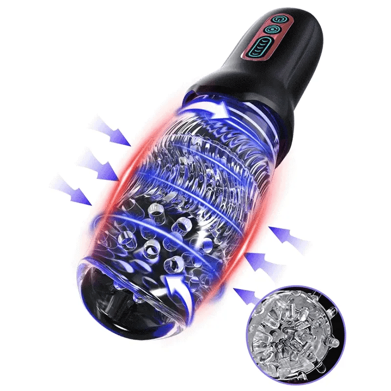 10 Vibrating 5 Rotation Handle Blowjob Automatic Masturbator 10 Vibrating 5 Rotation Handle Blowjob Automatic Masturbator