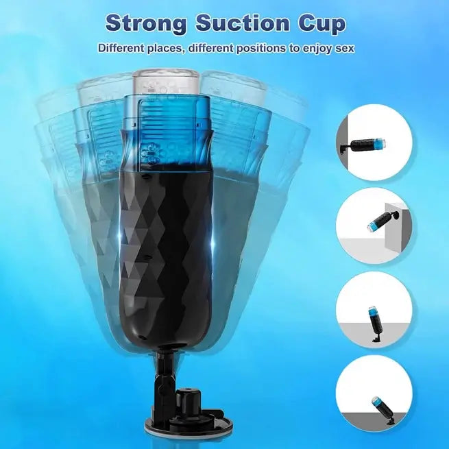 7 Thrusting 7 Rotating Modes Hands Free Male Masturbator 7 Thrusting 7 Rotating Modes Hands Free Male Masturbator