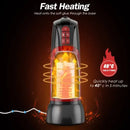 6in1 7 Thrusting Modes Hands Free Heating Big Auto Masturbator