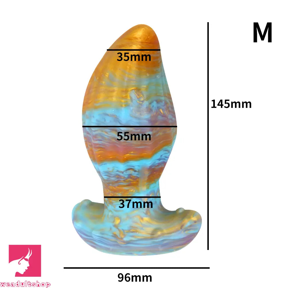 4.62in 5.7in 6.9in 7.67in 9.05in Wearable Silicone Soft Real Surface Dildo