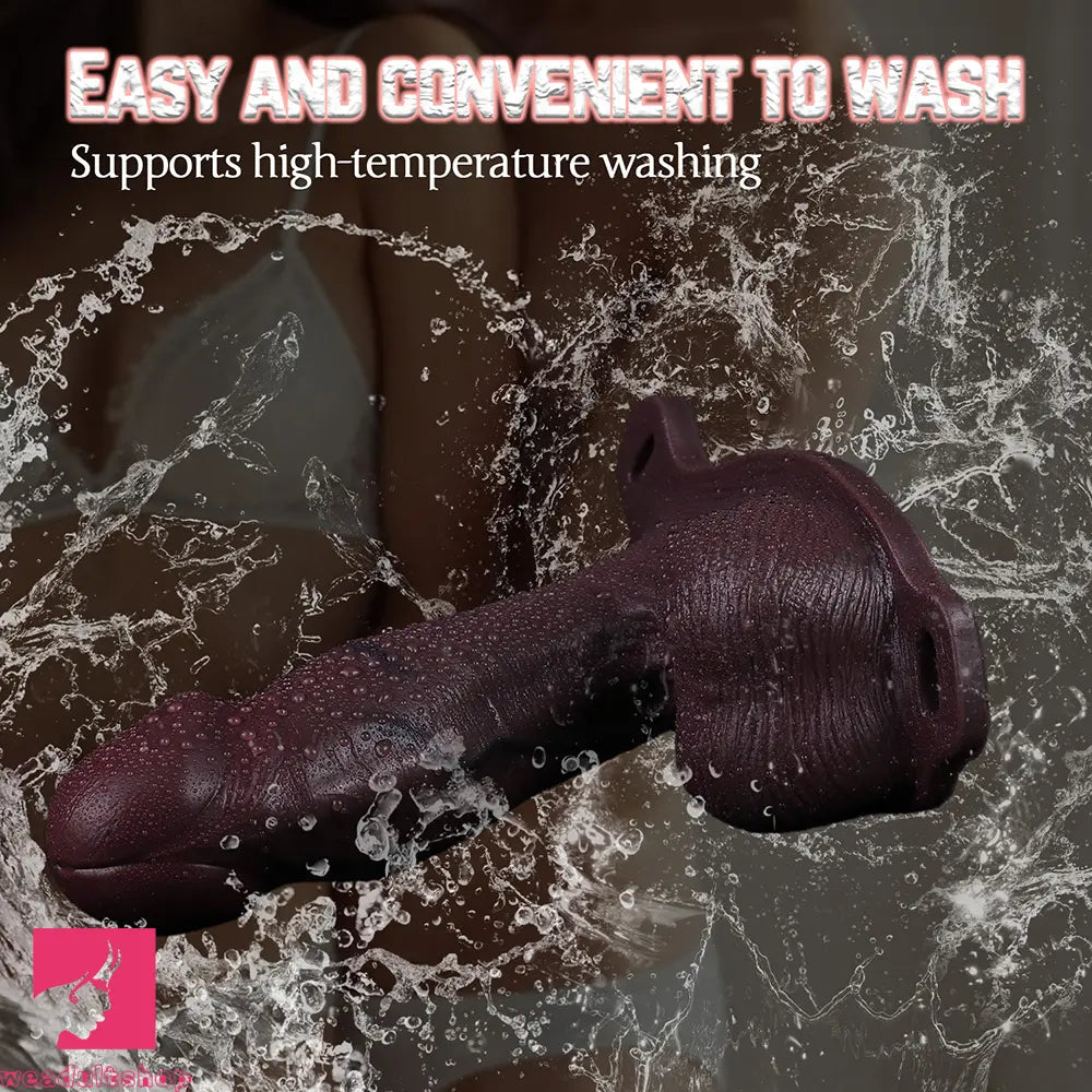 7.28in Hollow Strap on Real Dildo Highquality Beginnerfriendly Penis Toy