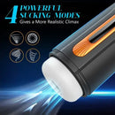 4in1 Thrusting Heating Vibrating Sucking Male Auto Masturbator