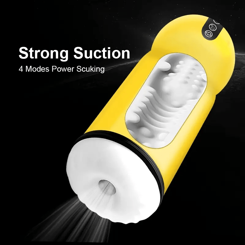 One Click Climax Heating Sucking Men Automatic Masturbator