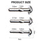 Stainless Steel Hollow Urethral Sounding Catheter Penis Plug Cum Stopper