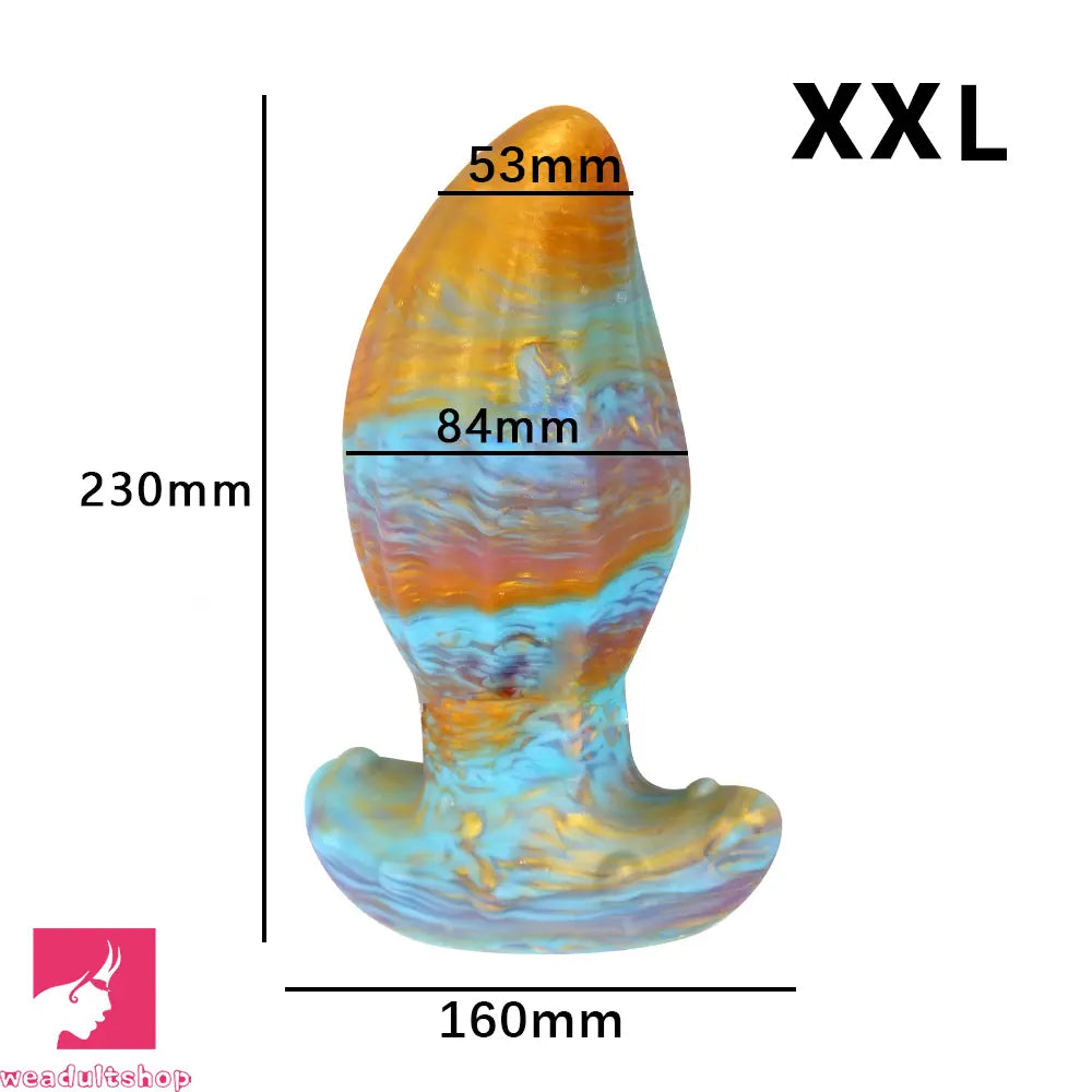 4.62in 5.7in 6.9in 7.67in 9.05in Wearable Silicone Soft Real Surface Dildo
