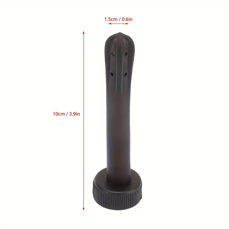 Enema Bottle Nozzle Portable Lid Threaded Silicone Douche Irrigation Plug