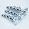 4 Bead Metal Anal Plug Gem Base Butt Plug Beginner Expert Anal Stimulation