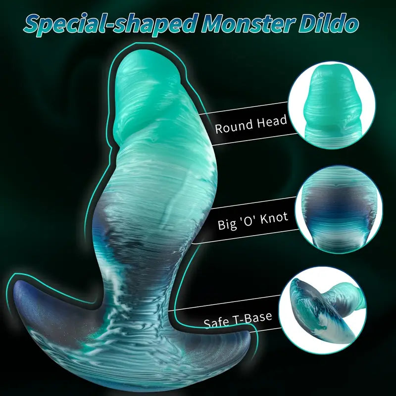 Wearable Butt Plug Anal Plug Dildo Realistic Veins Anal Play Couple Flirting