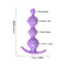 Plastic Butt Plug Anal Trainer G-spot Prostate Stimulators With Pull Handles