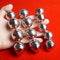 Metal Anal Beads Balls Training Sex Toy Butt Ass Plug For Prostate Massage