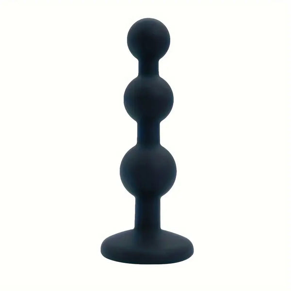 Wear 3 Balls Anal Plug G-Spot Toy Pulling Beads Anal Sex Toy