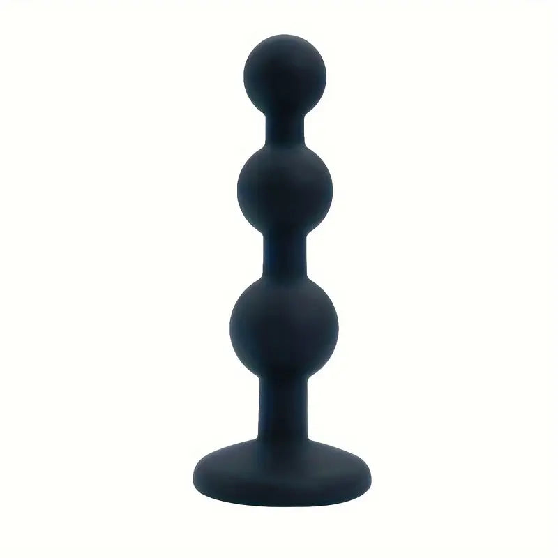Wear 3 Balls Anal Plug G-Spot Toy Pulling Beads Anal Sex Toy