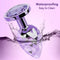 Luxury Geometric Diamond Design Reusable Durable Metal Anal Plug