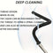 4-Hole Silicone Enema Syringe Anal Shower Cleaning Head Douche Nozzle