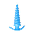 Spiral Butt Plug Anal Trainer G Spot Stimulator With Pull Handle
