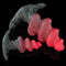 Liquid Silicone Anal Plug Wearable Thread Melange Spin Prostate Massager