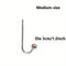 Metal Anal Hook Small Medium Large 3 Balls Head Butt Plug Hook Dilator