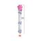 Heart-Shaped Glass Crystal Dildo Anal Plug With Beads Erotic Toy For Men