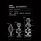Women Men Anal Plug Hollow Metal Gourd Shaped Butt Plug Stopper Toy