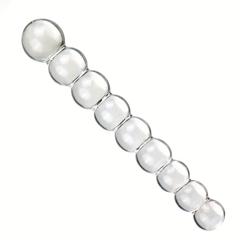Glass Anal Expander Massager Couples Intimate Sex Toy Anal Beads Sex