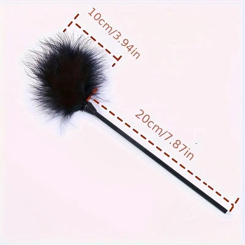 Anal Plug Tail Plus Feather Gradient Color Metal Anal Plug Tail Erotic Supplies