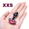 Metal Anal Plug Jewelry Base For Beginner To Expert 5 Size Butt Plug