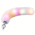 Variational Changeable Lighting Long Fox Tail Cosplay Fox Tail Anal Plug