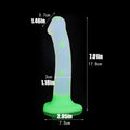 Luminous Liquid Silicone Anal Plug Tentacle Design Prostate Massager